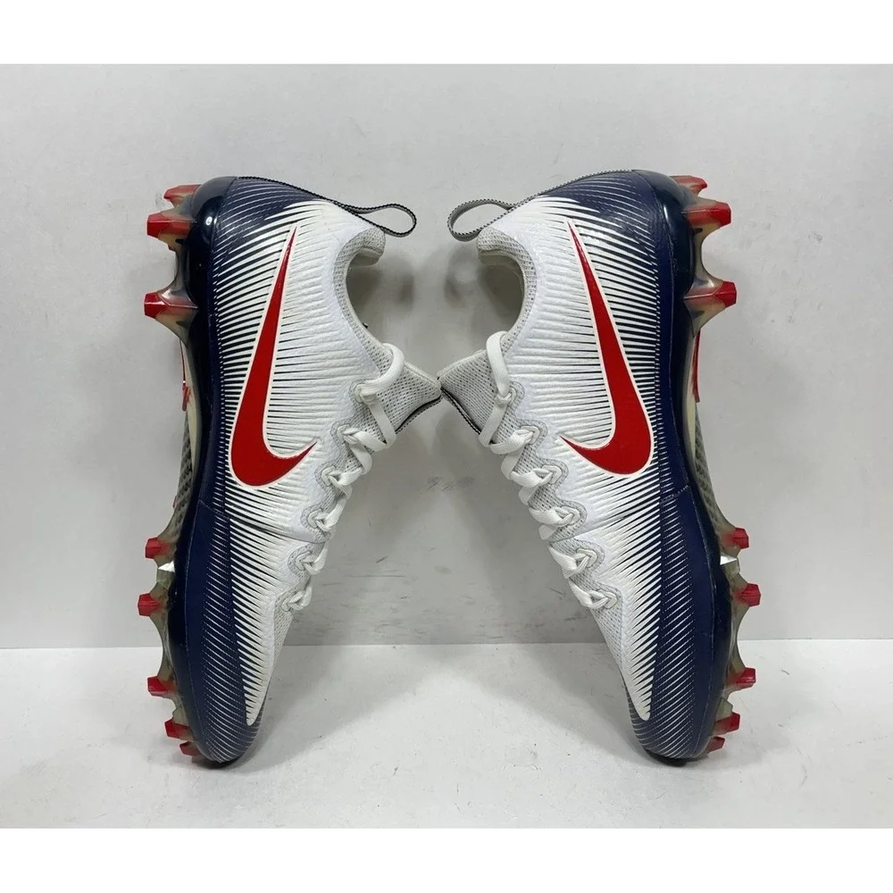 Nike Vapor Untouchable Pro Mens Size‎ 10.5 Football Cleats Navy Red 925423-419
